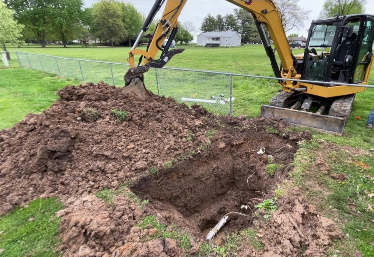 24/7 Emergency Sewer Service: sewer backups on a Dig N Drain job